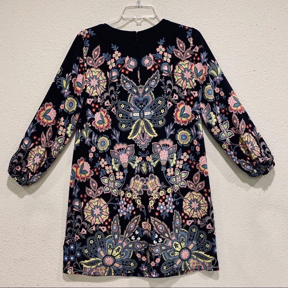 LOFT Mulit Color Prints Mini Dress - Picture 4 of 8